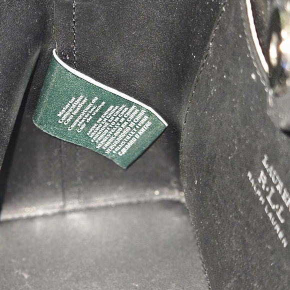 Lauren Ralph Lauren Blue Bucket Bag - Picture 11 of 12